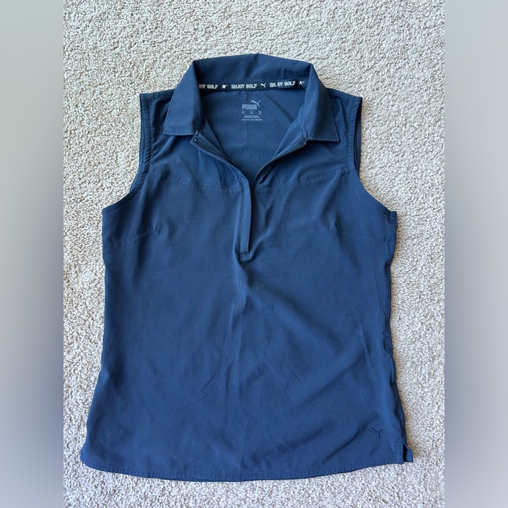 ⛳️ Women’s Puma Sleeveless Golf Shirt - Size XS